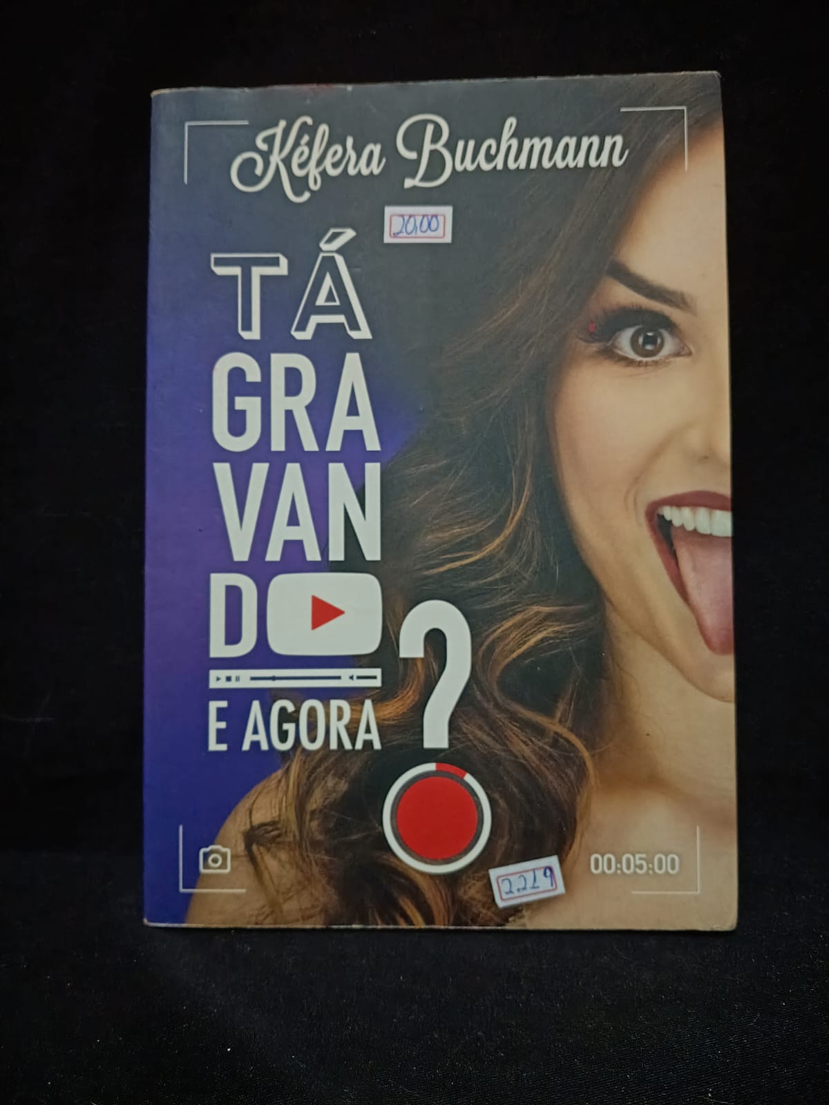Tá gravando, e agora?