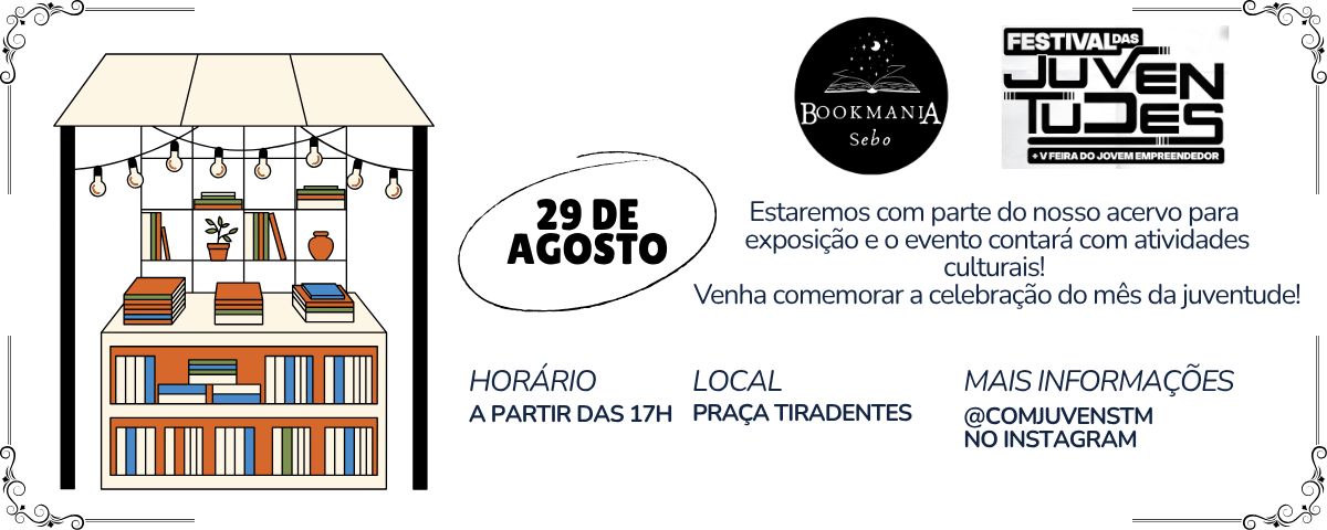 Evento 1 do Bookmania Sebo