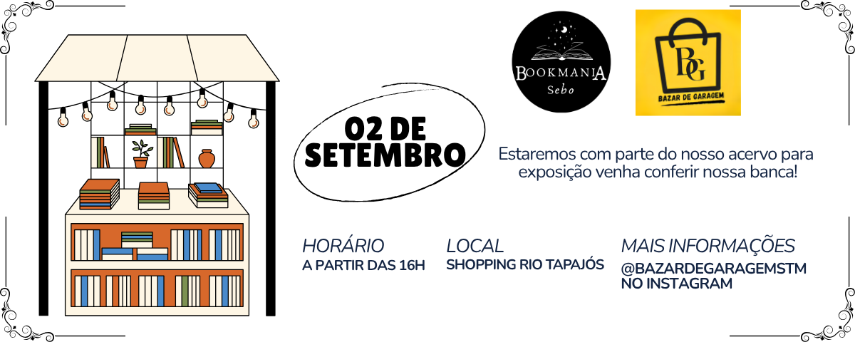 Evento 2 do Bookmania Sebo