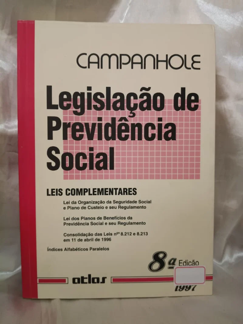 Legislação De Previdência Social